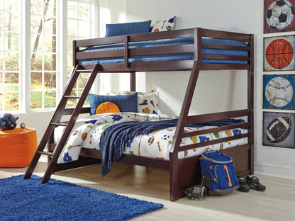 Halanton Youth Bunk Bed with 1 Large Storage Drawer - Pull Up A Couch