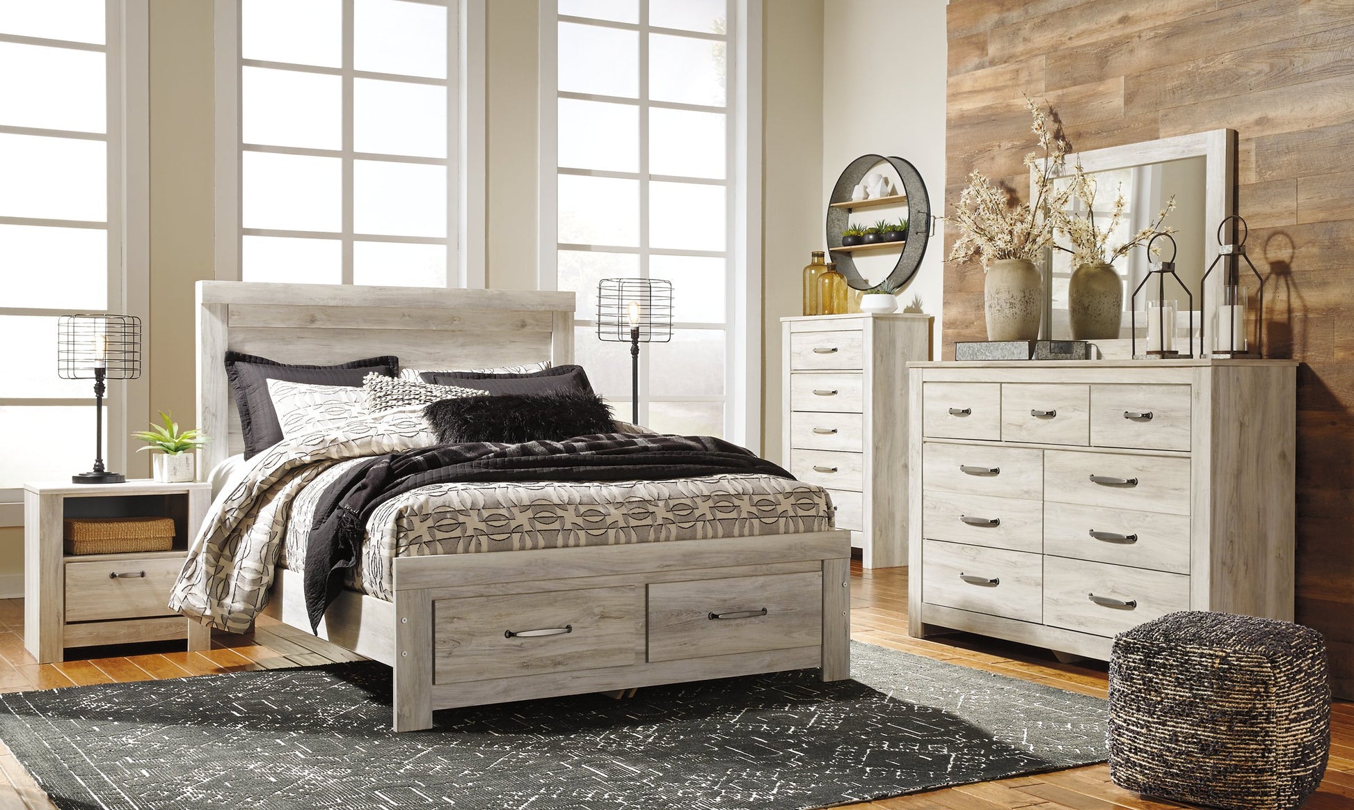 Bellaby Bed with 2 Storage Drawers - Pull Up A Couch