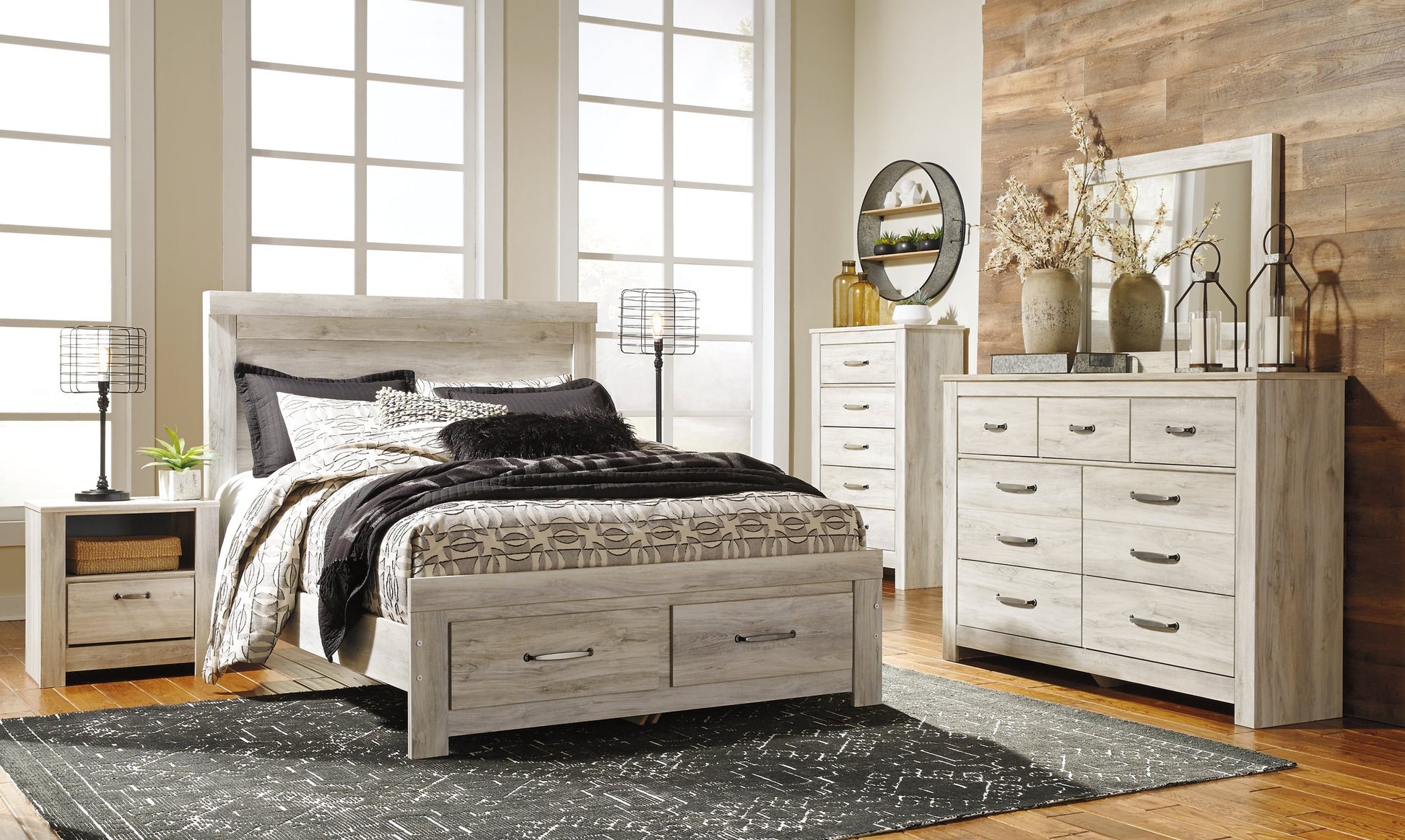 Bellaby Bed with 2 Storage Drawers - Pull Up A Couch