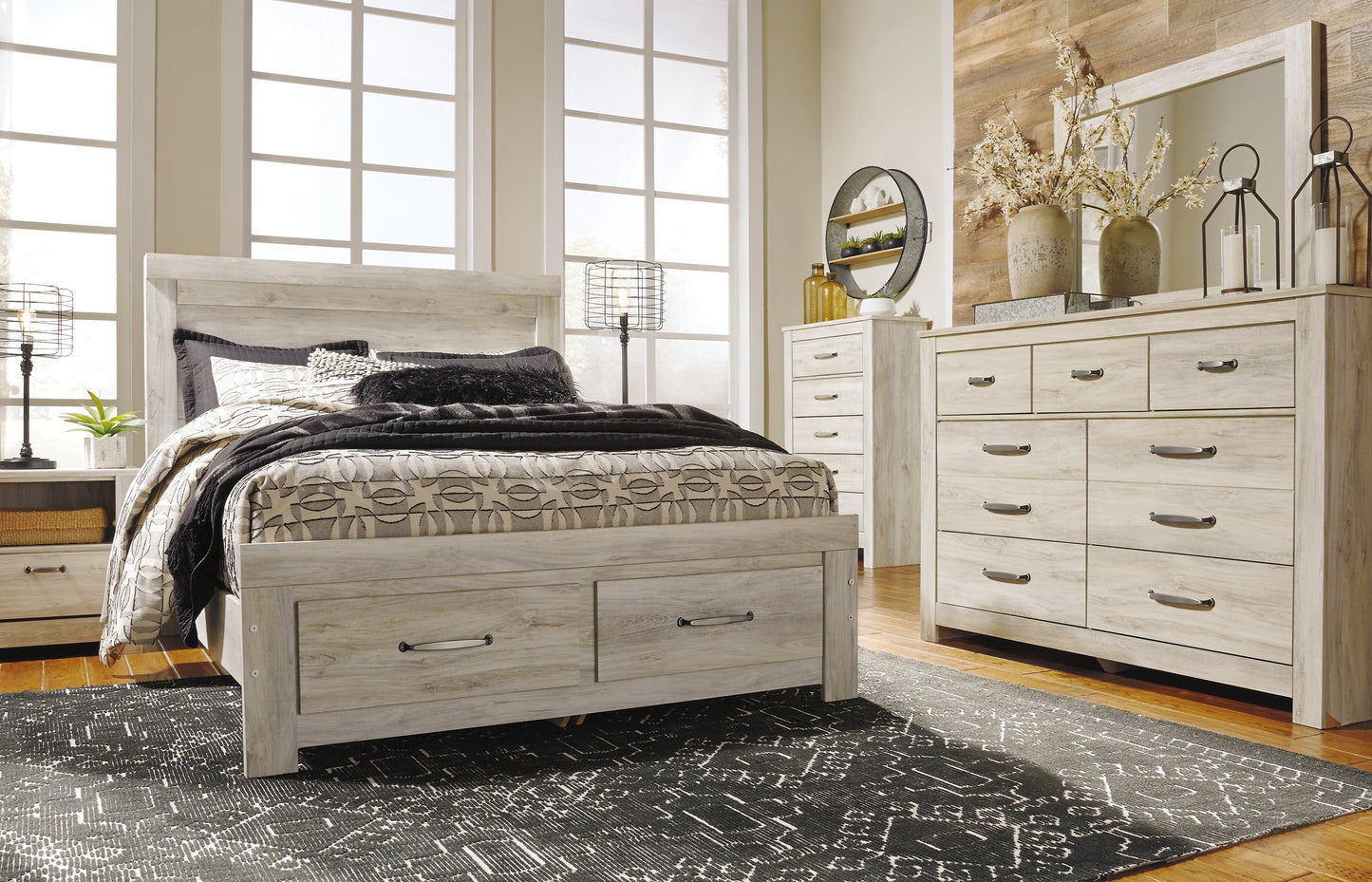 Bellaby Bed with 2 Storage Drawers - Pull Up A Couch