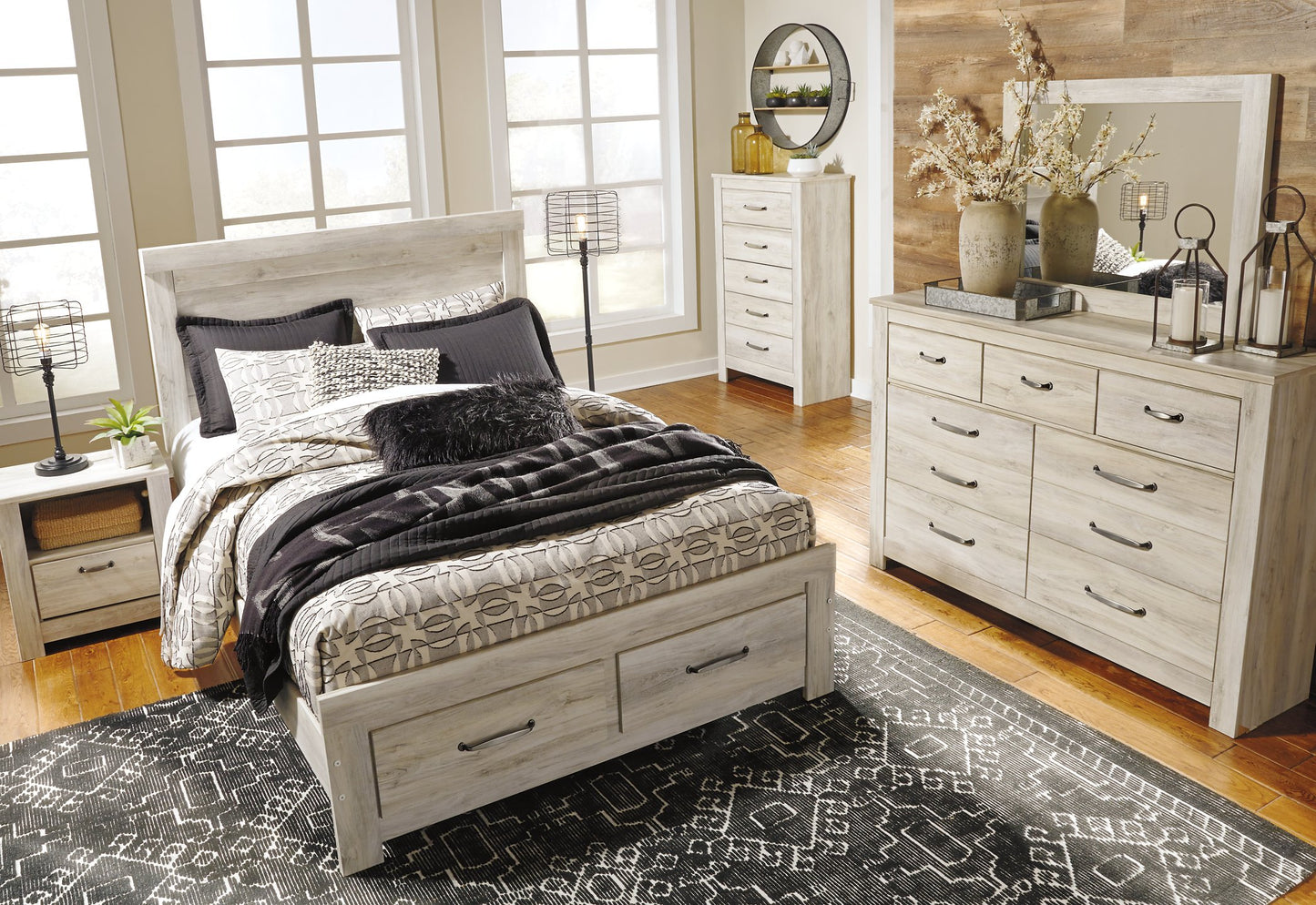 Bellaby Bed with 2 Storage Drawers - Pull Up A Couch