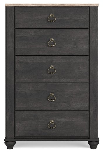 Nanforth Chest of Drawers - Pull Up A Couch