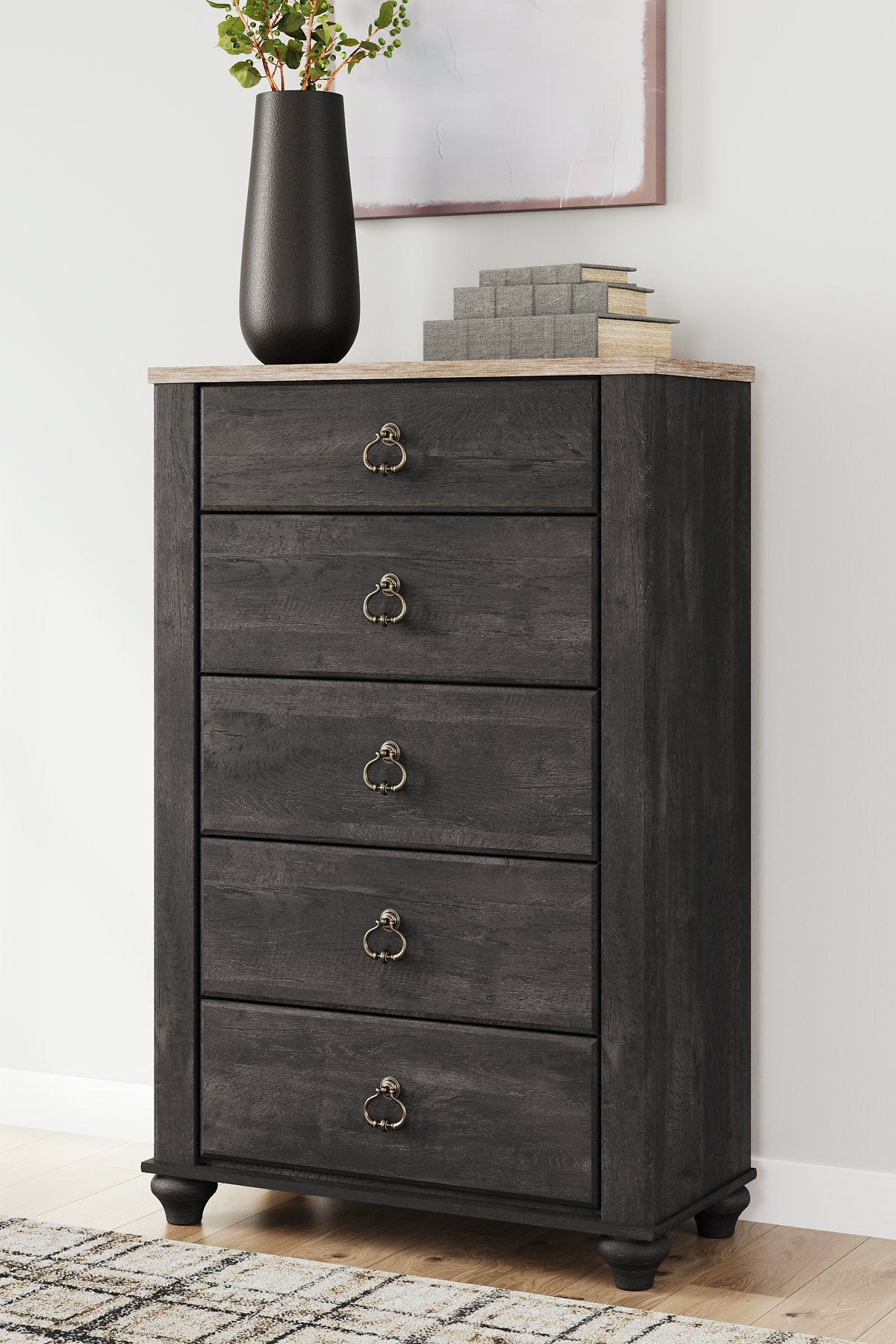 Nanforth Chest of Drawers - Pull Up A Couch