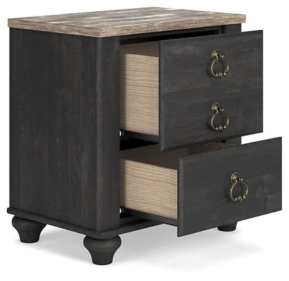 Nanforth Nightstand - Pull Up A Couch