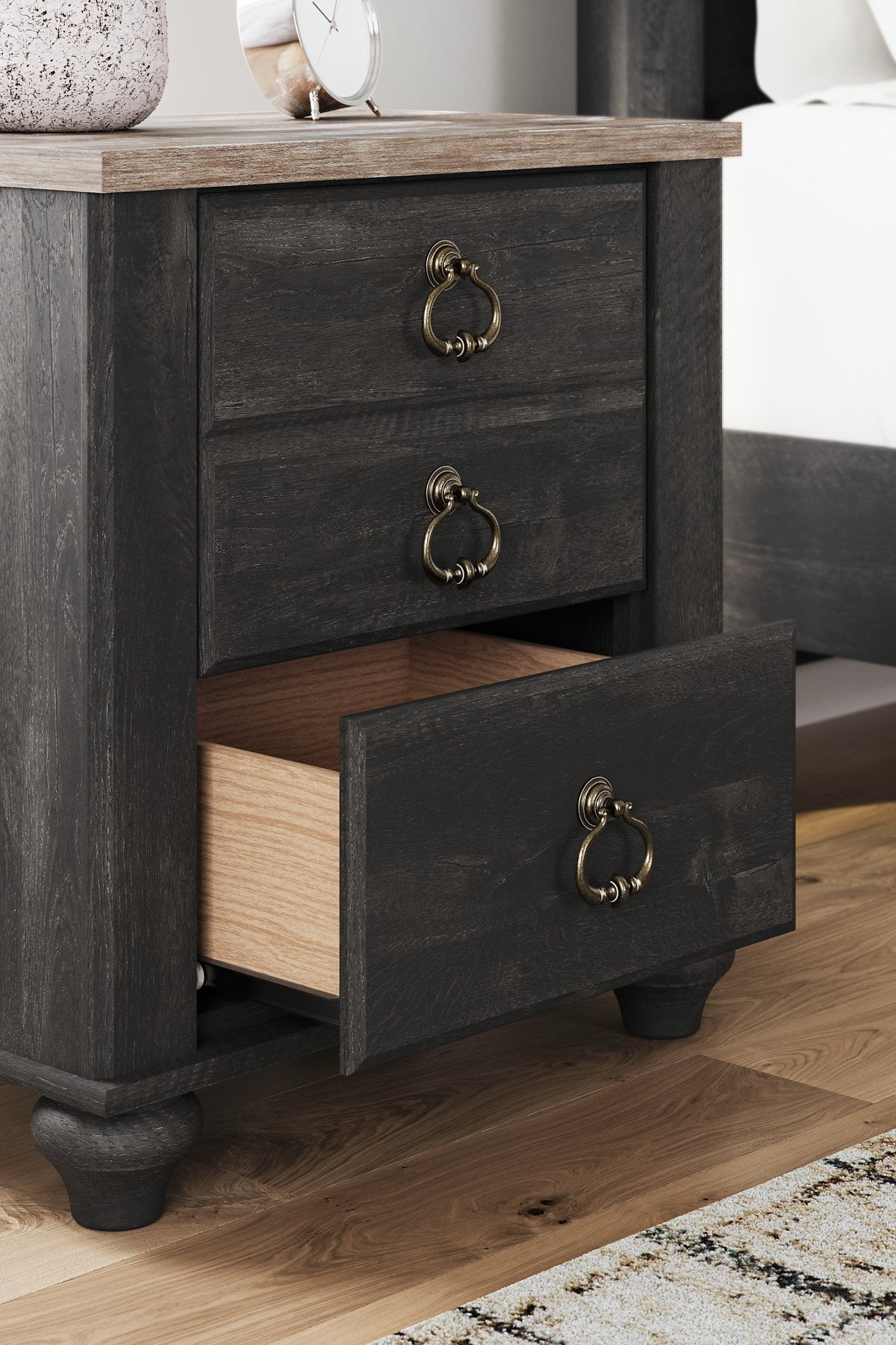 Nanforth Nightstand - Pull Up A Couch