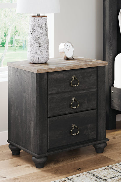 Nanforth Nightstand - Pull Up A Couch