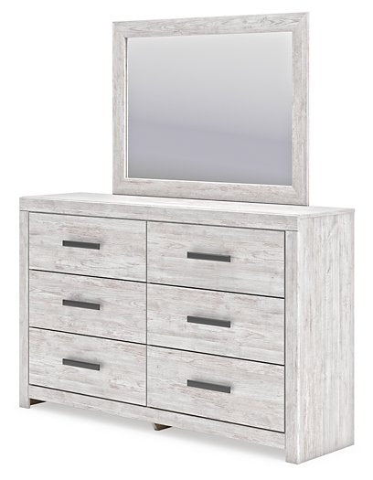 Cayboni Dresser and Mirror - Pull Up A Couch