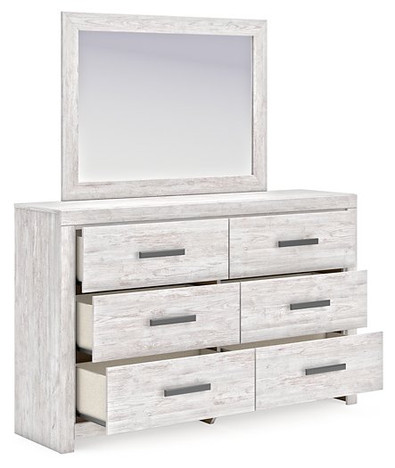 Cayboni Dresser and Mirror - Pull Up A Couch