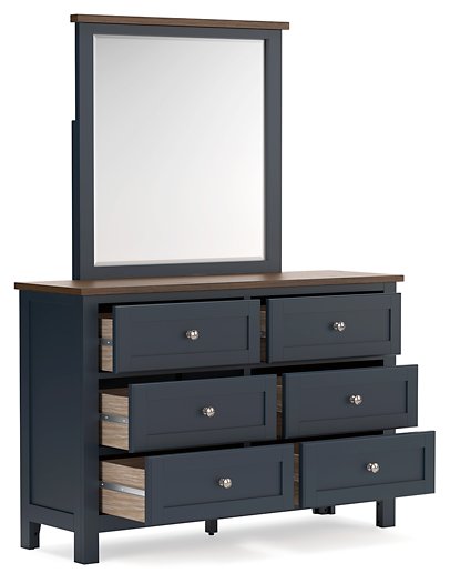 Landocken Dresser and Mirror - Pull Up A Couch