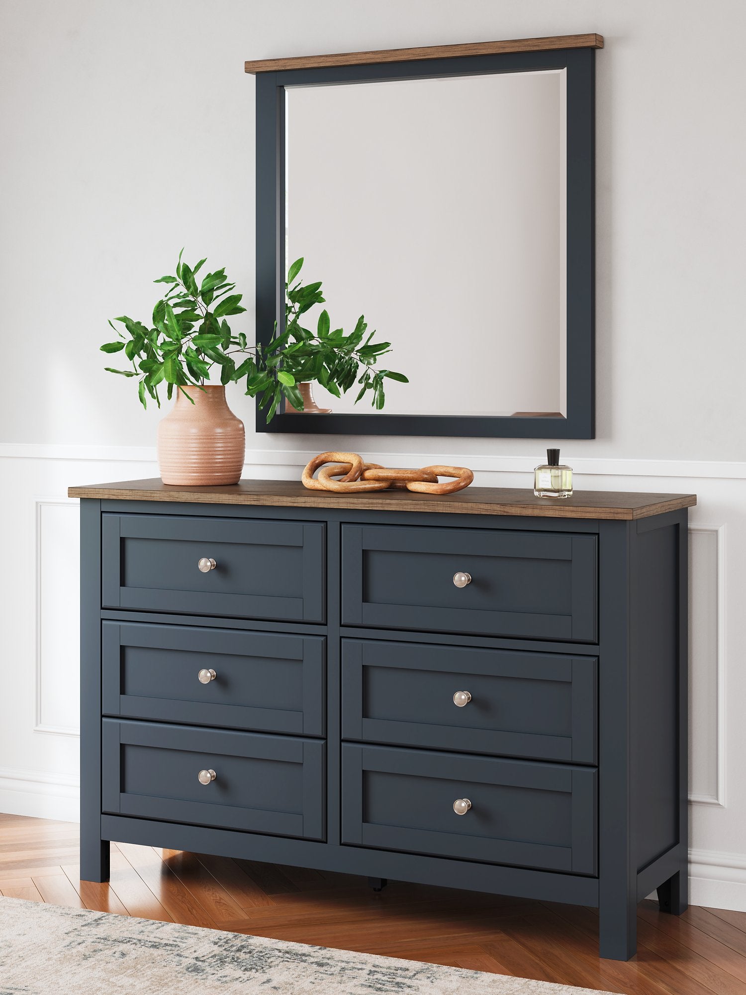 Landocken Dresser and Mirror - Pull Up A Couch