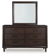 Dantenton Dresser and Mirror