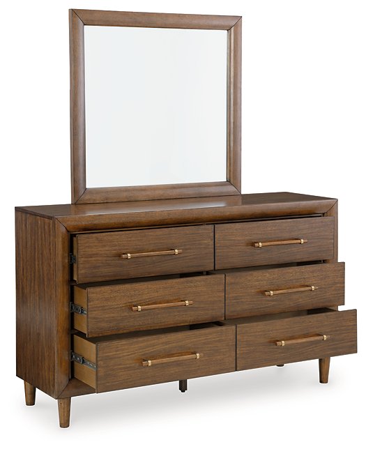 Lyncott Dresser and Mirror - Pull Up A Couch