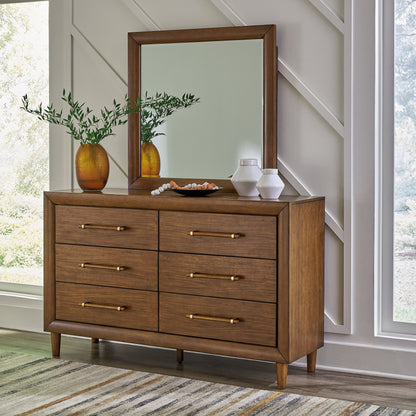 Lyncott Dresser and Mirror - Pull Up A Couch