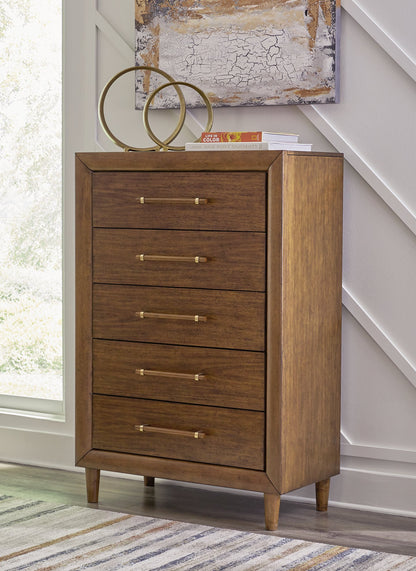 Lyncott Chest of Drawers - Pull Up A Couch