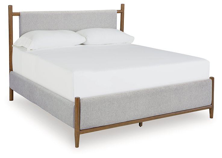 Lyncott Upholstered Bed - Pull Up A Couch