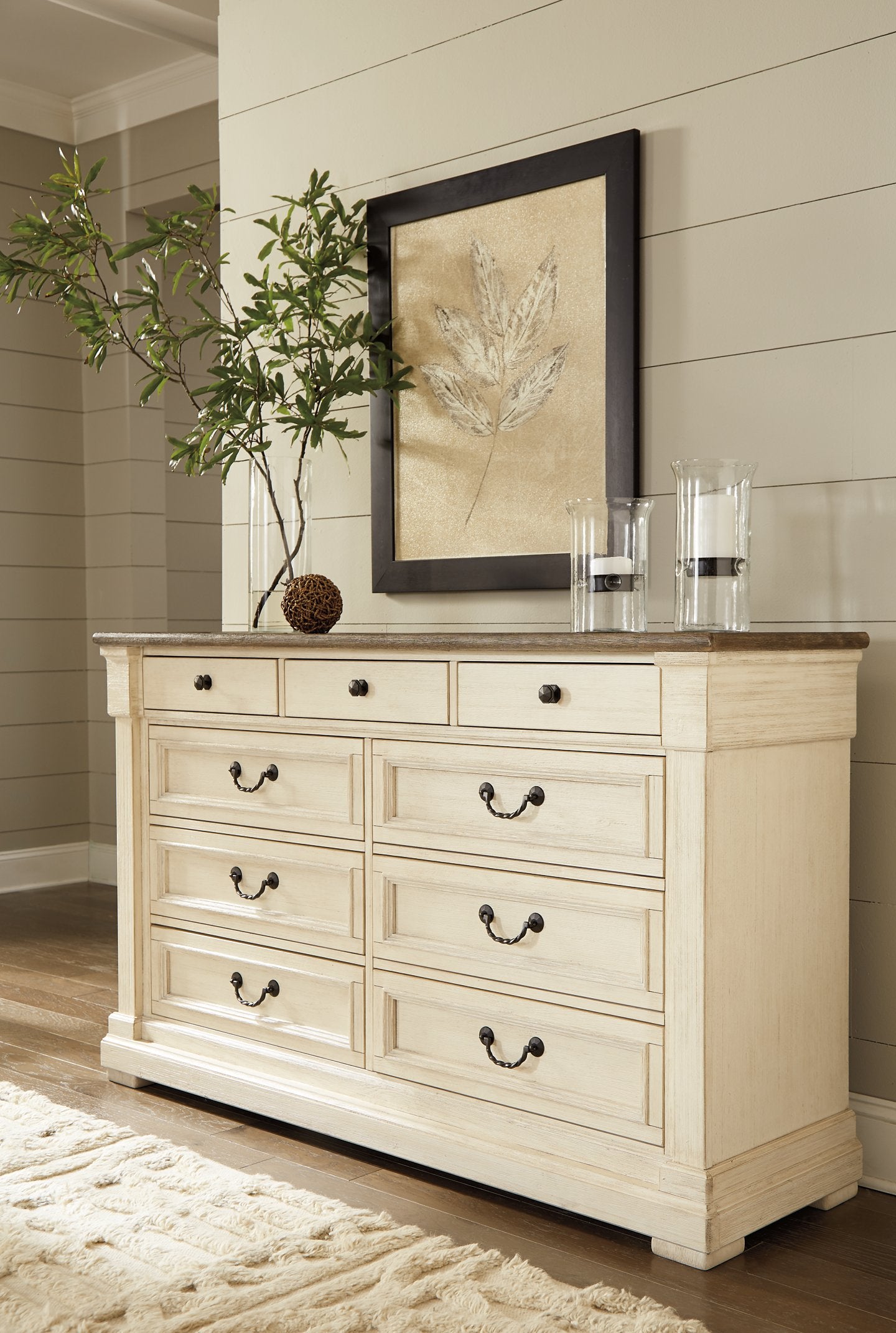 Bolanburg Dresser and Mirror - Pull Up A Couch