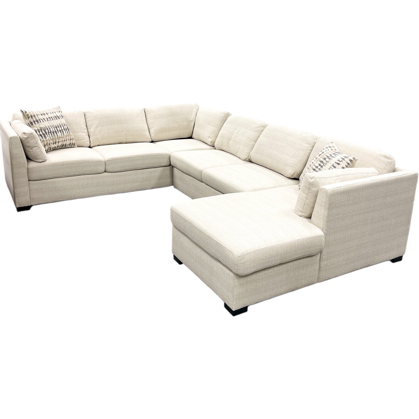 3pc Sleeper Sectional w/Storage Chaise