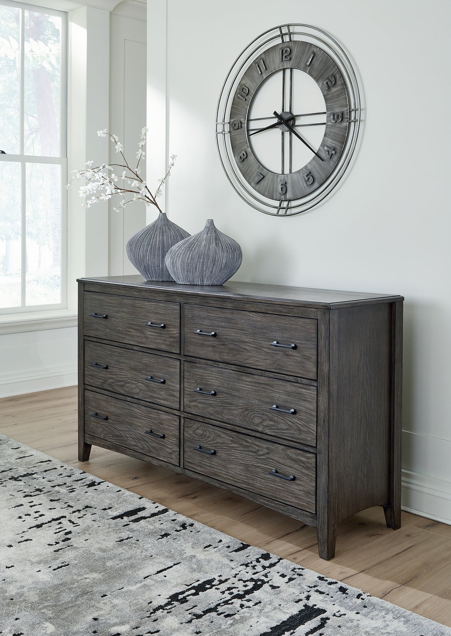 Montillan Dresser and Mirror - Pull Up A Couch