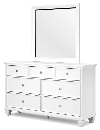 Fortman Dresser and Mirror - Pull Up A Couch