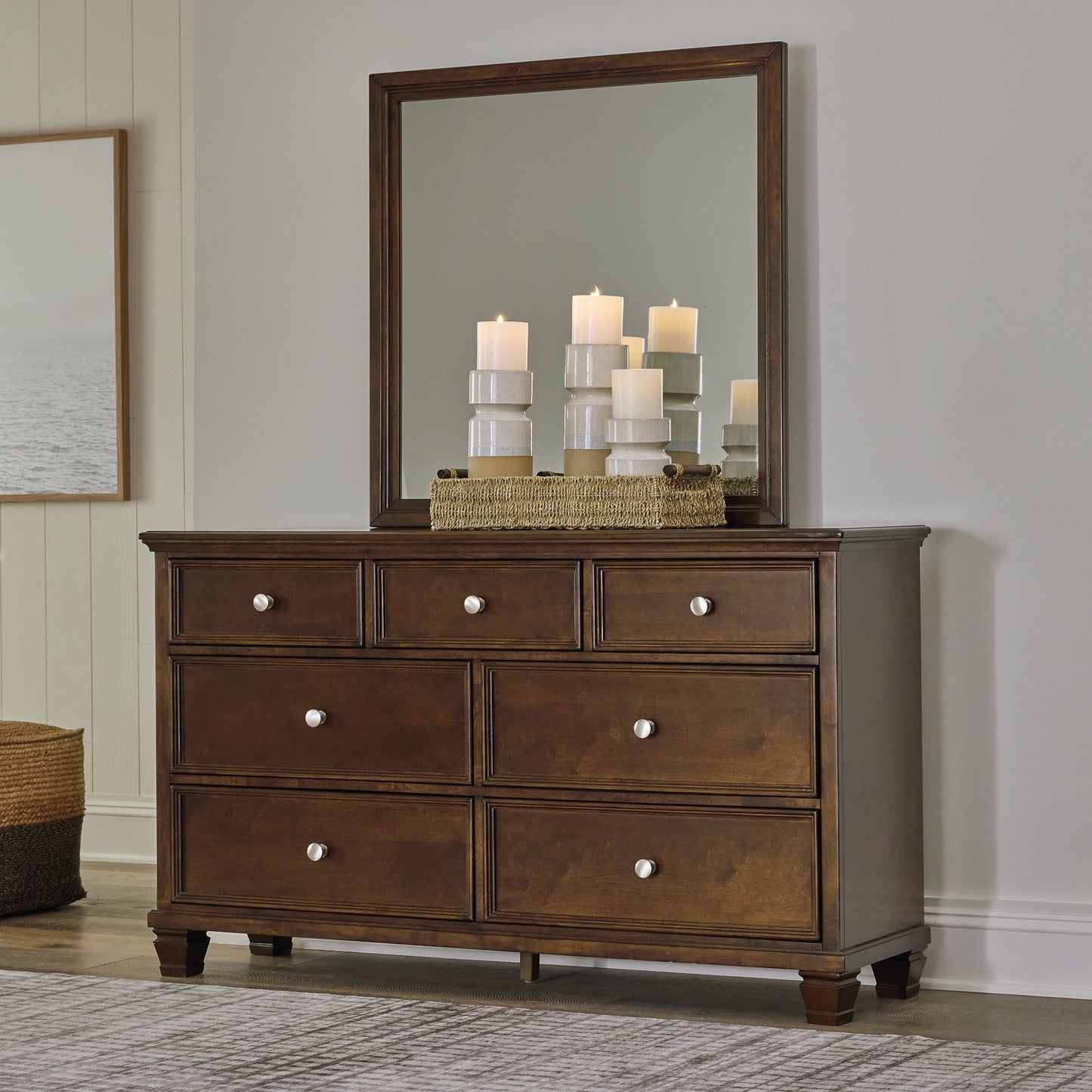 Danabrin Dresser and Mirror - Pull Up A Couch