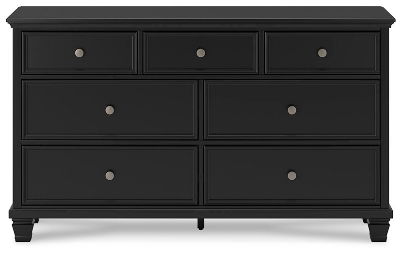 Lanolee Dresser and Mirror - Pull Up A Couch