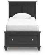 Lanolee Panel Storage Bed