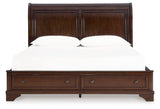Trellington Sleigh Storage Bed