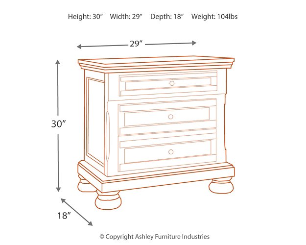 Flynnter Nightstand - Pull Up A Couch