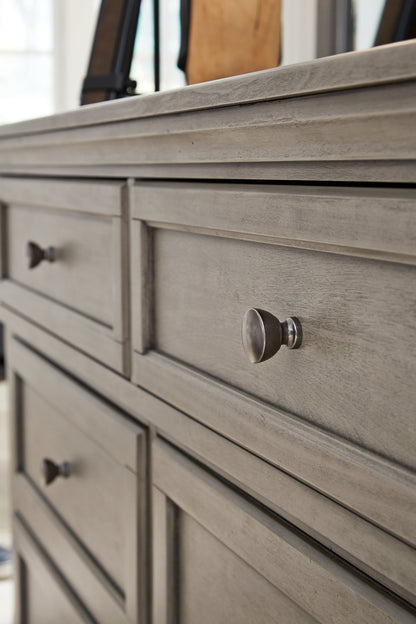 Lettner Dresser and Mirror - Pull Up A Couch