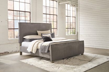 Krystanza Upholstered Bed - Pull Up A Couch