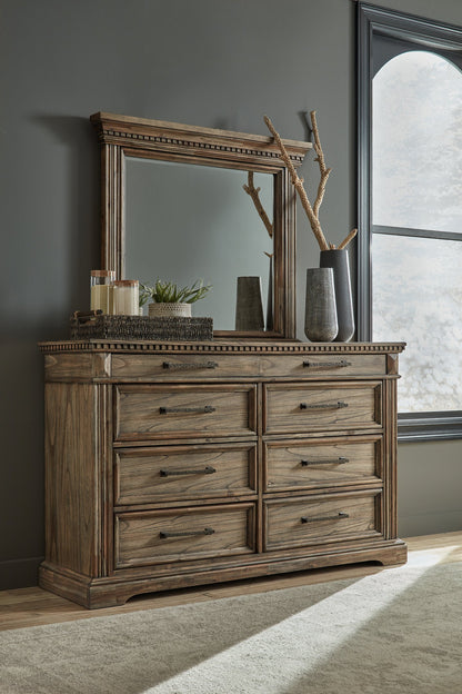 Markenburg Dresser and Mirror - Pull Up A Couch