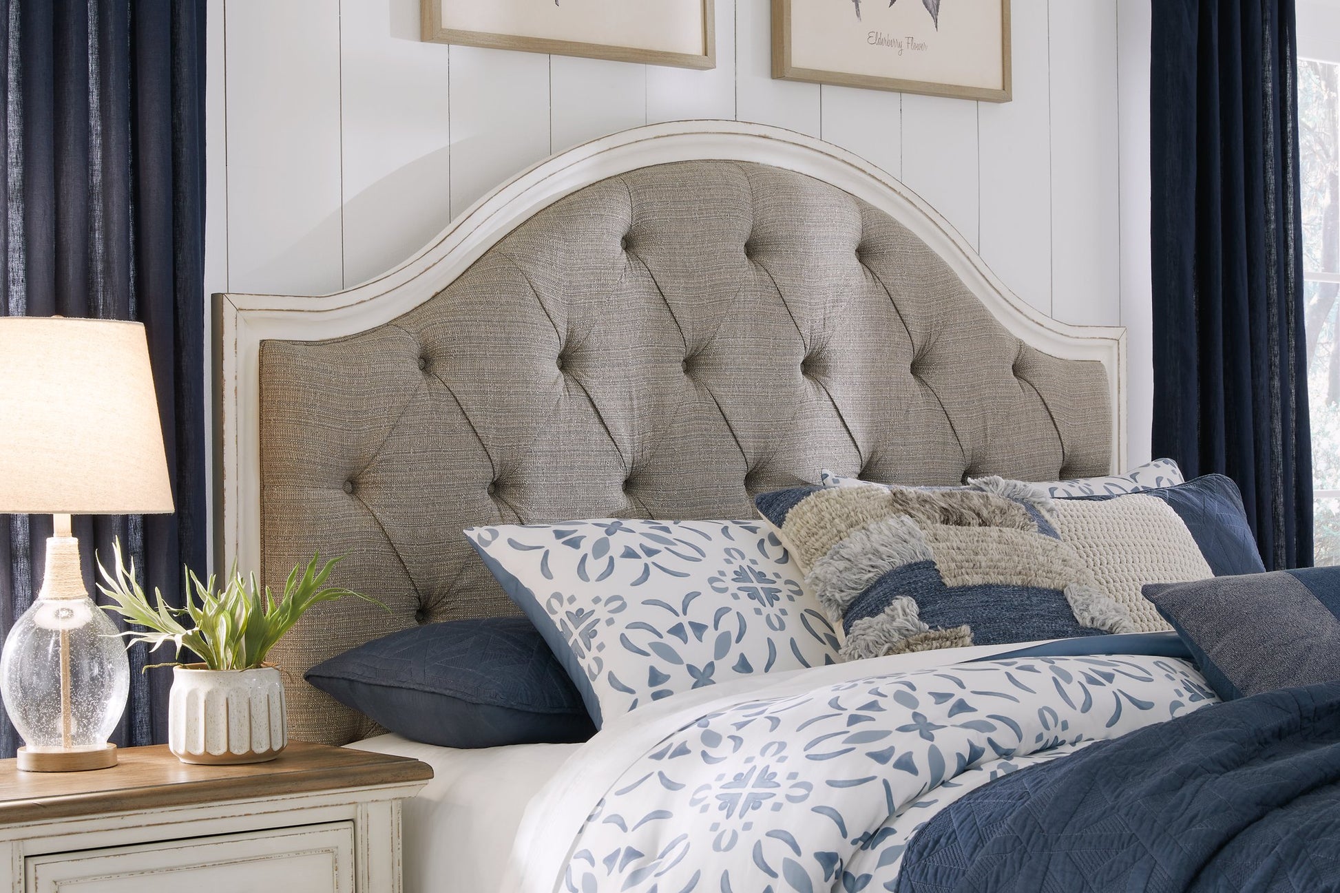 Brollyn Upholstered Bed - Pull Up A Couch