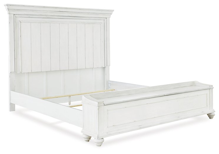 Kanwyn Bed with Storage Bench - Pull Up A Couch