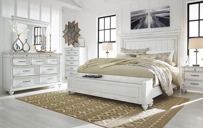 Kanwyn Bed with Storage Bench - Pull Up A Couch