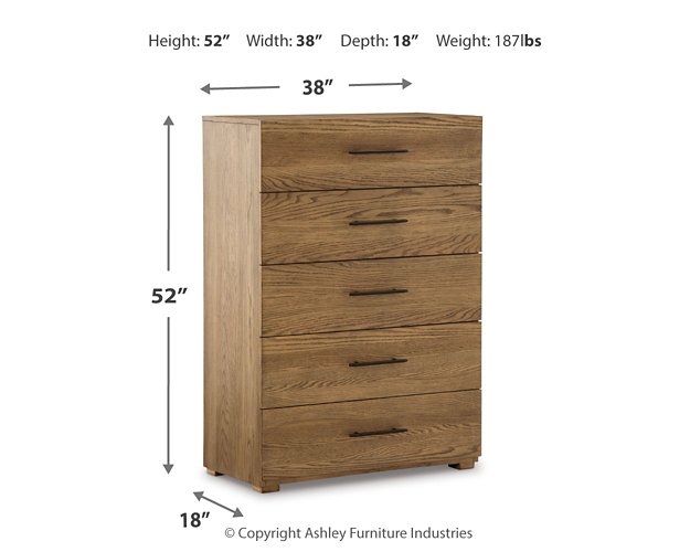 Dakmore Chest of Drawers - Pull Up A Couch