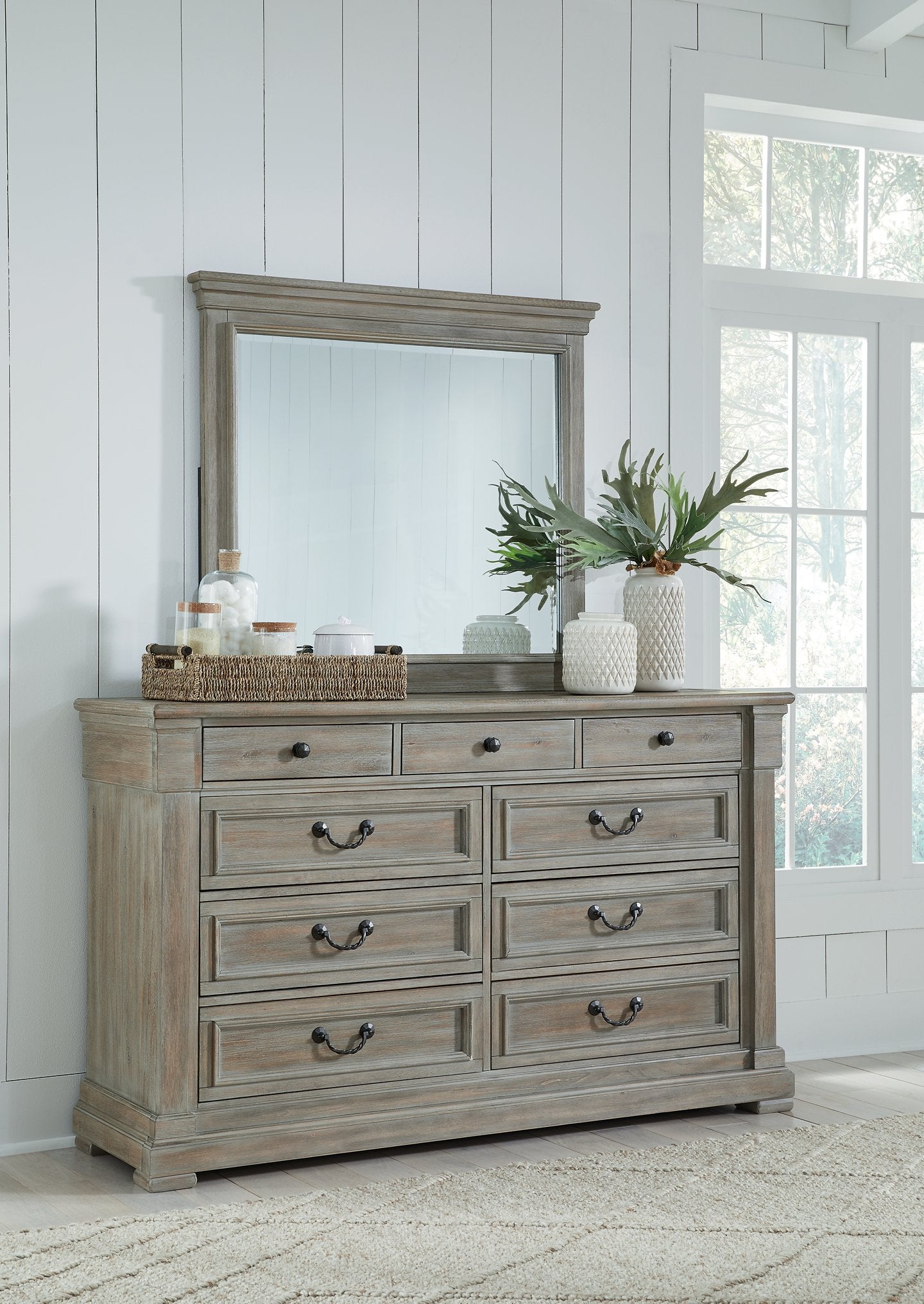 Moreshire Dresser and Mirror - Pull Up A Couch