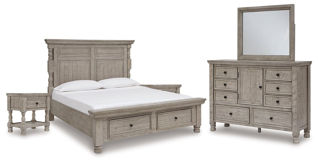 Harrastone Bedroom Set - Pull Up A Couch