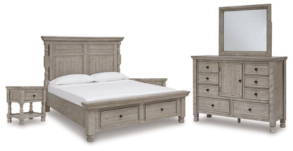 Harrastone Bedroom Set - Pull Up A Couch