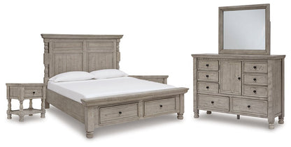 Harrastone Bedroom Set - Pull Up A Couch