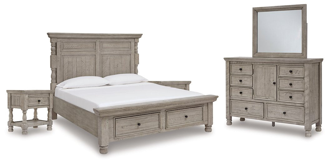 Harrastone Bedroom Set - Pull Up A Couch