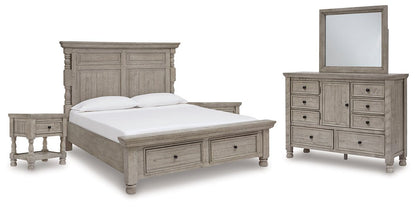 Harrastone Bedroom Set - Pull Up A Couch