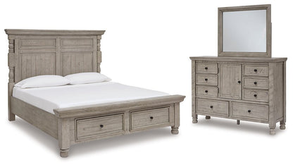 Harrastone Bedroom Set - Pull Up A Couch