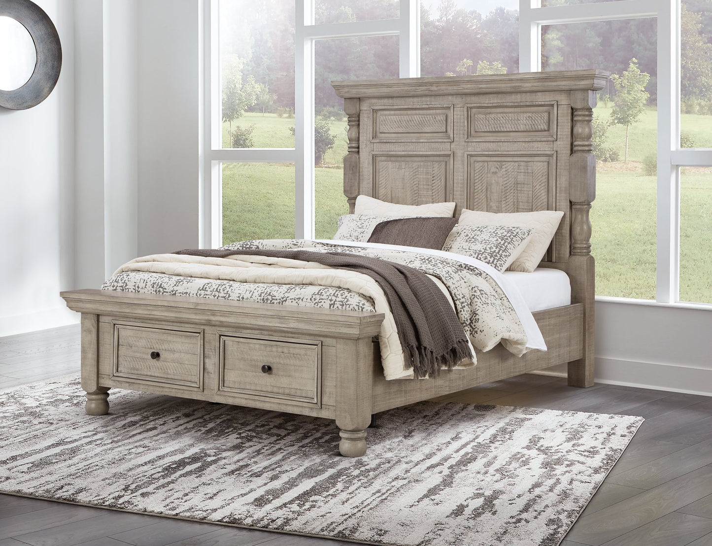 Harrastone Bedroom Set - Pull Up A Couch