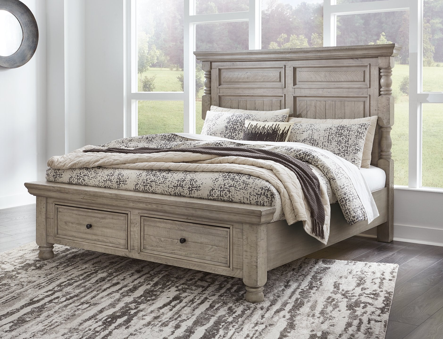 Harrastone Bedroom Set - Pull Up A Couch