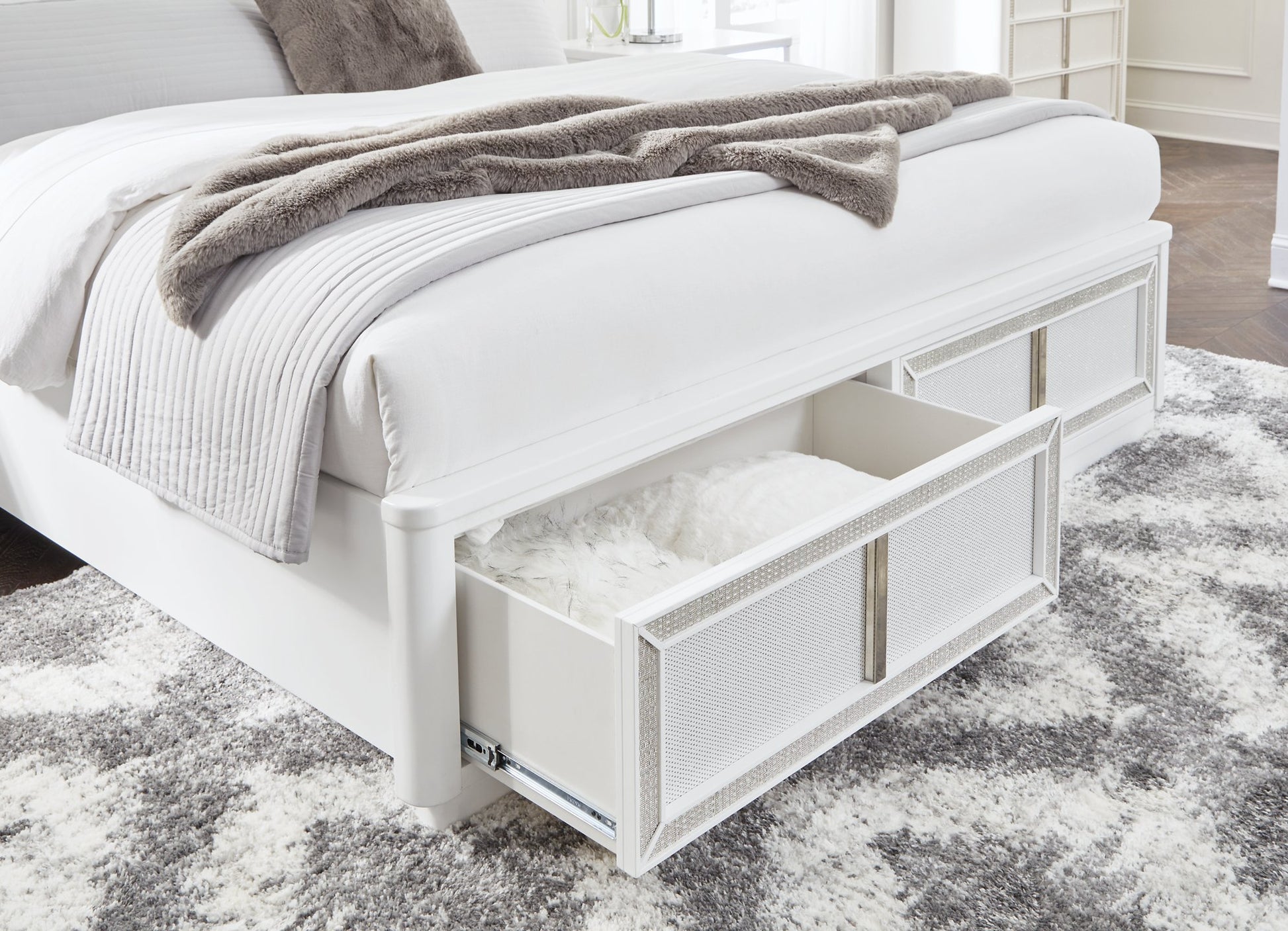 Chalanna Upholstered Storage Bed - Pull Up A Couch