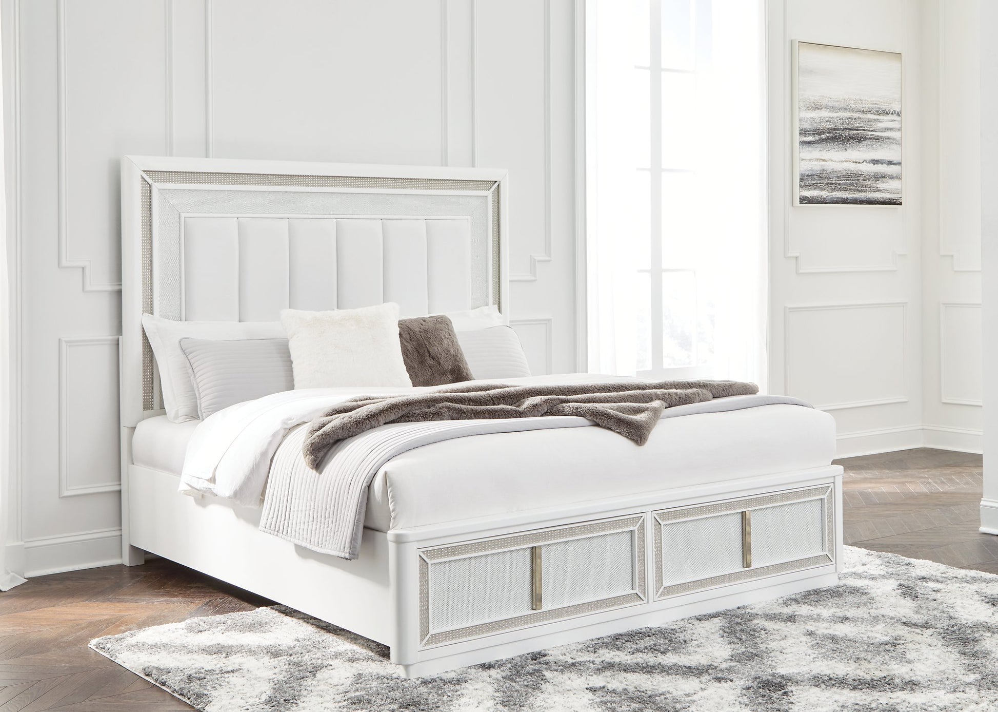 Chalanna Upholstered Storage Bed - Pull Up A Couch