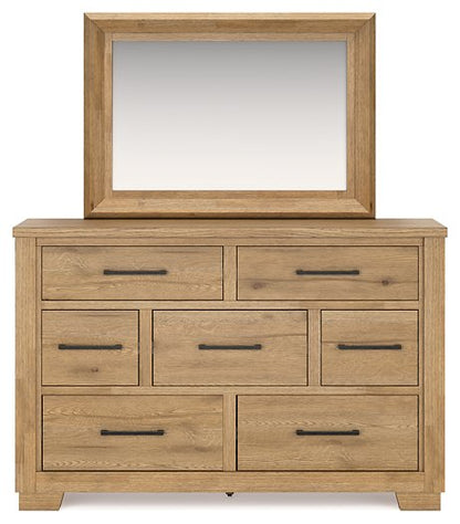 Galliden Dresser and Mirror - Pull Up A Couch