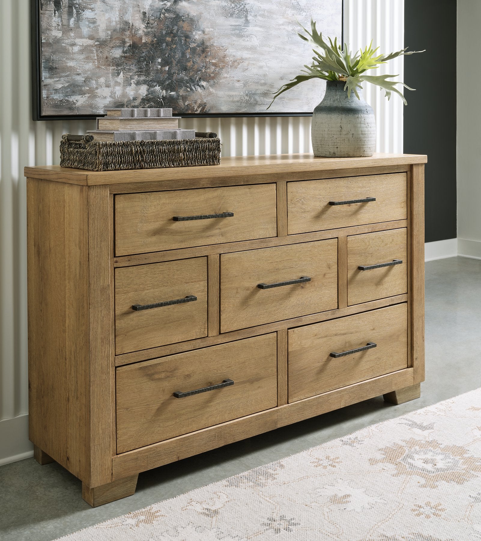 Galliden Dresser and Mirror - Pull Up A Couch