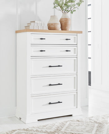 Ashbryn Chest of Drawers - Pull Up A Couch