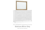 Ridgester Dresser and Mirror